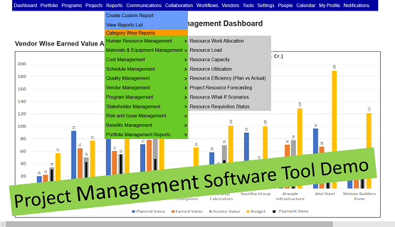 Project Management Software Tool Demo